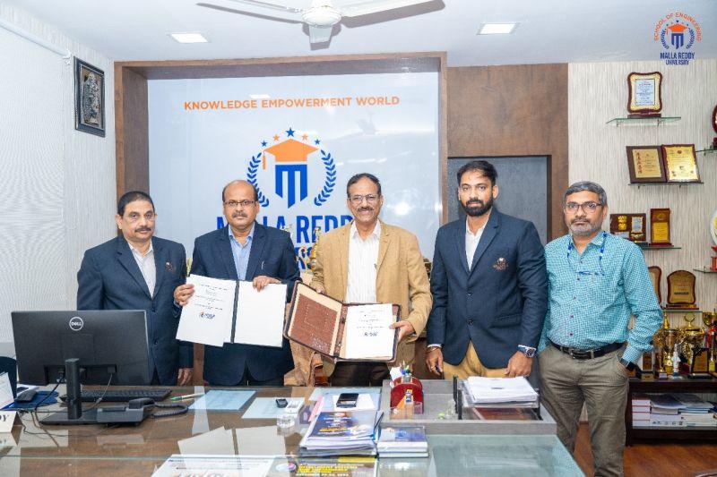  MoU Partnership with Malla Reddy University