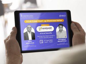  Launched the virtual 'CCoE Cyber Start-up Showcase Series'