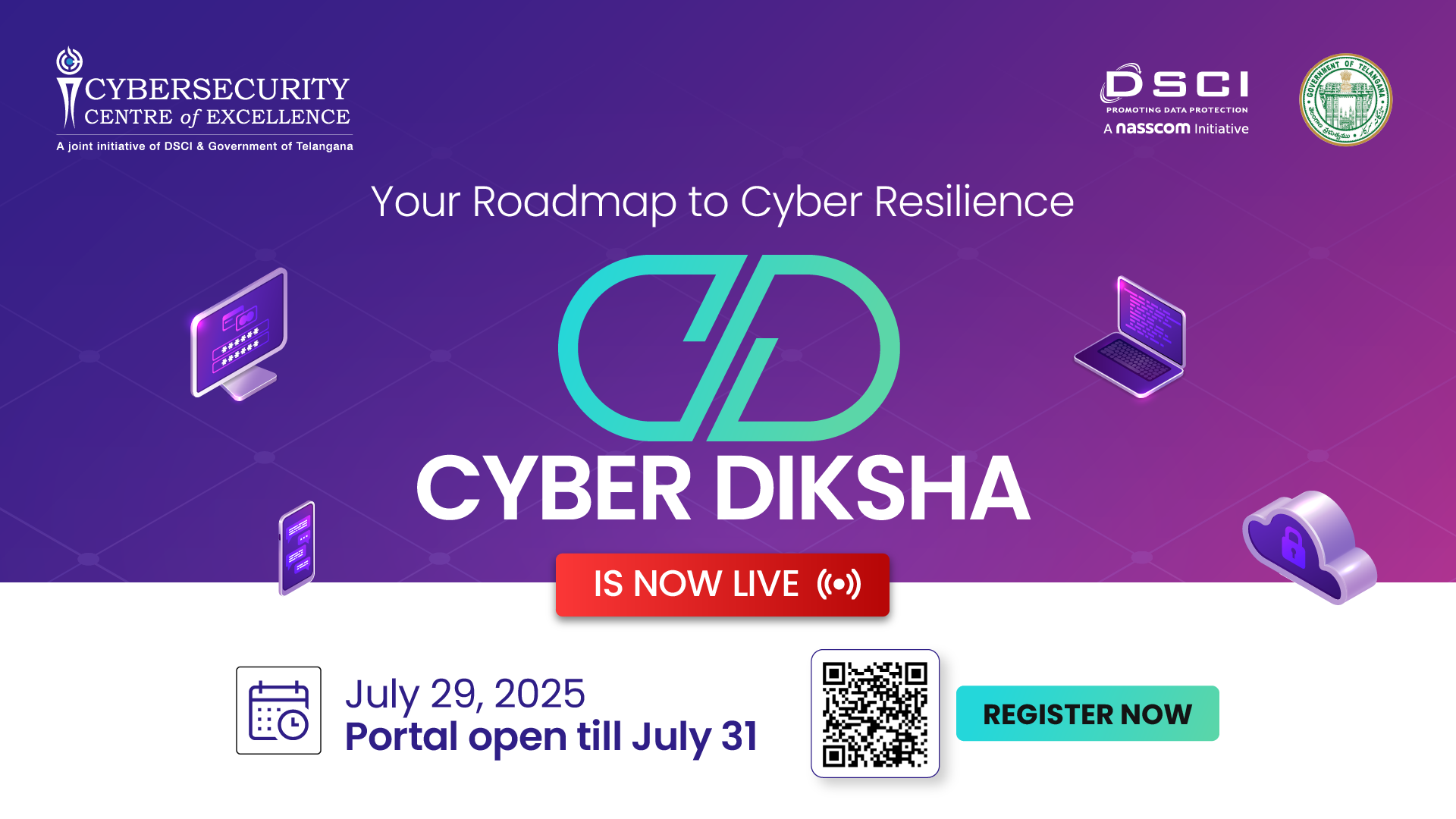  Cyber Diksha by CCoE - Specialized Training in Cybersecurity and Privacy