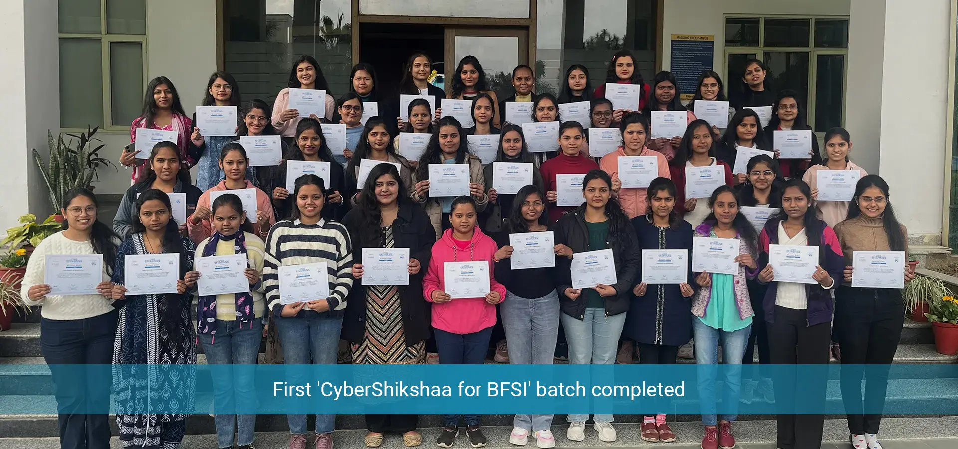 First 'CyberShikshaa for BFSI' batch completed