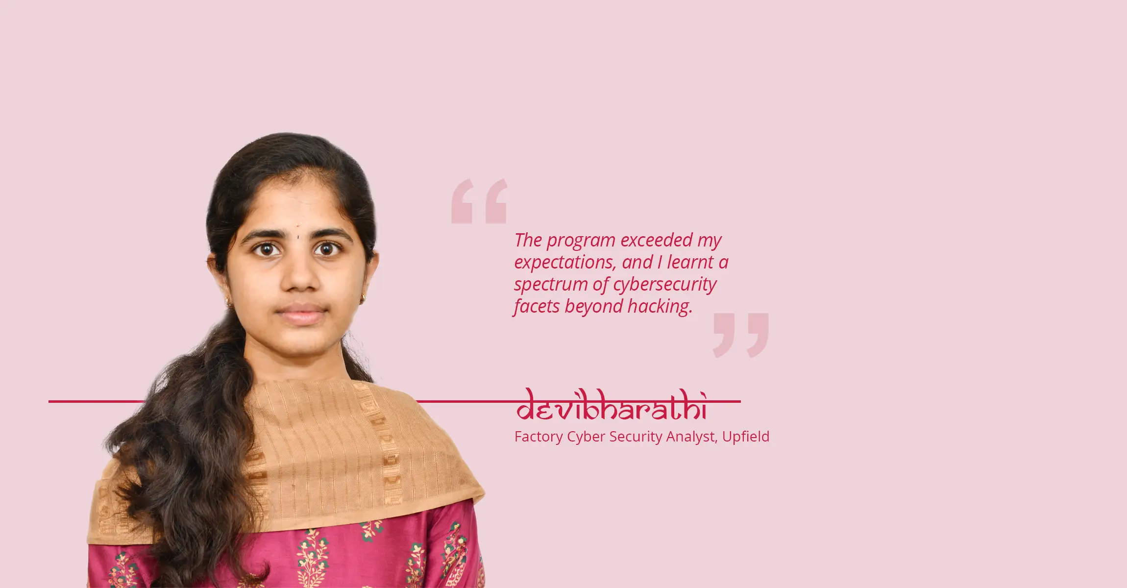 Devibharathi - Success Story | CyberShikshaa