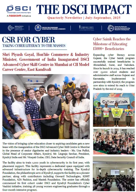 The DSCI Impact – Q2 Newsletter (July-September 2025)