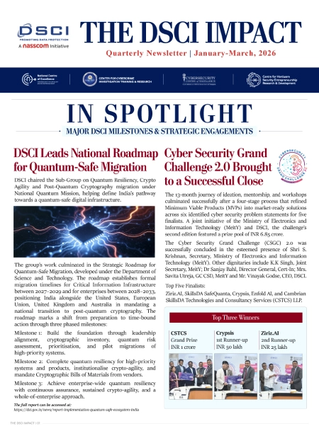 The DSCI Impact Newsletter (January-March 2026)