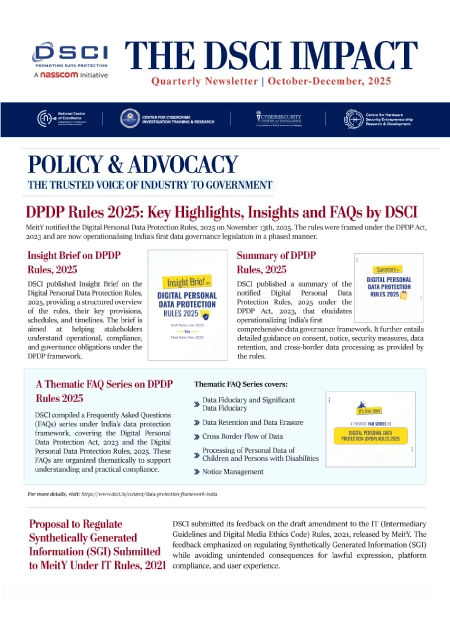 The DSCI Impact- Q3 Newsletter (October-December 2025)